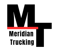 new meridian trucking co logo